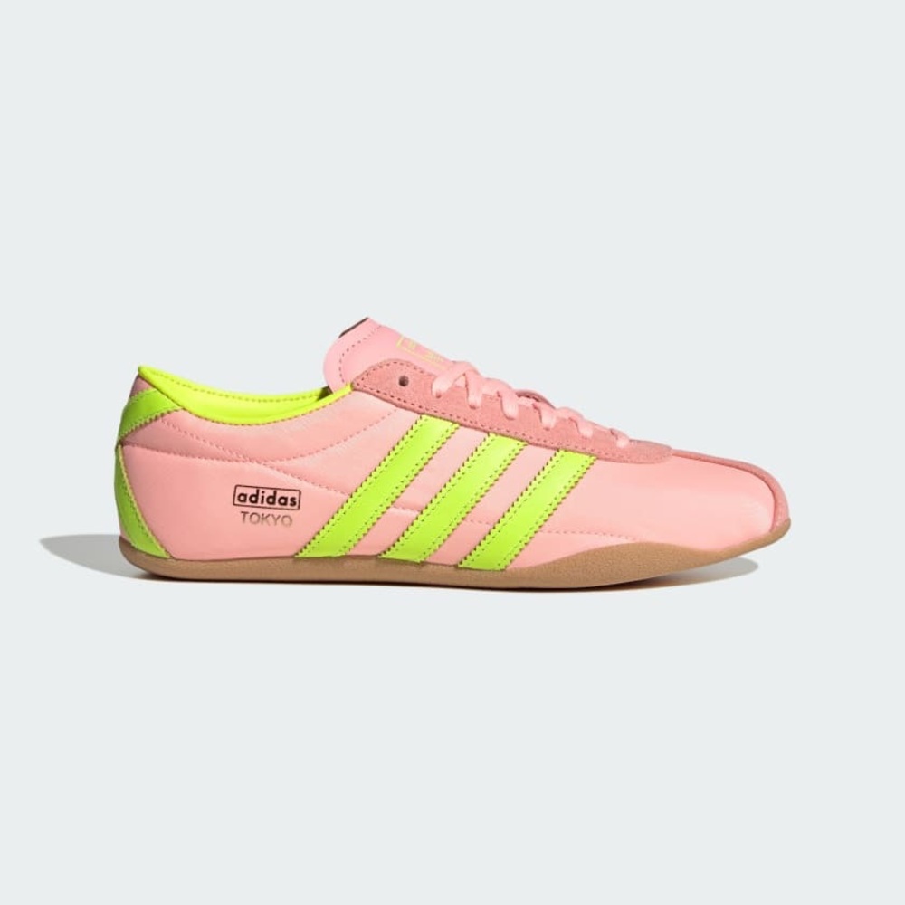 🆕 adidas Tokyo W Women’s Size 7 Pink/Green Retro Trainer Sneakers NIB - Picture 2 of 9